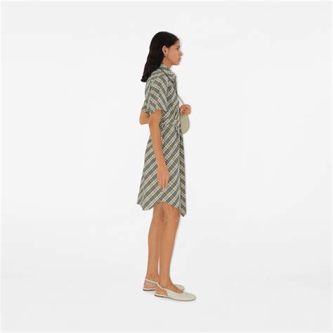 burberry 4t dress|Check Cotton Shirt Dress in Husk .